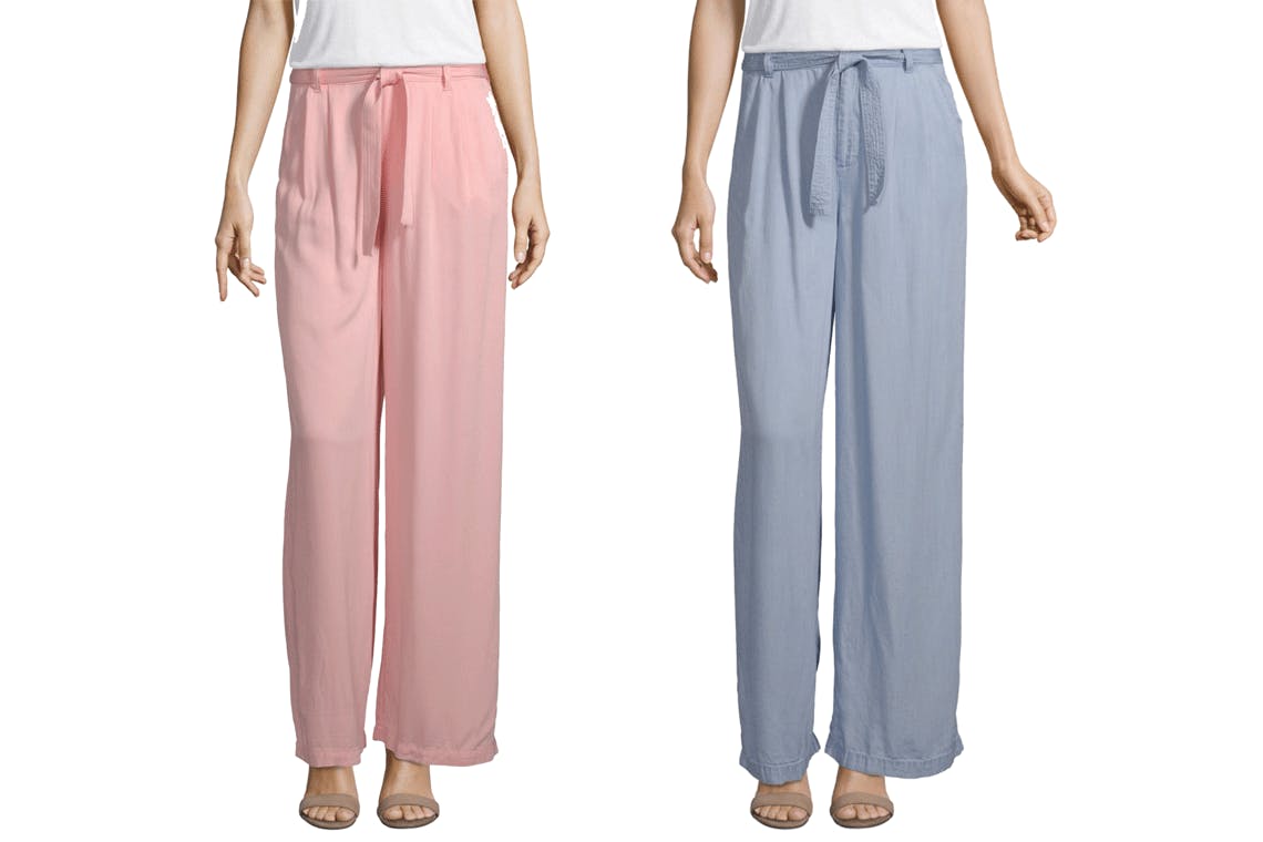 jcpenney ana wide leg jeans