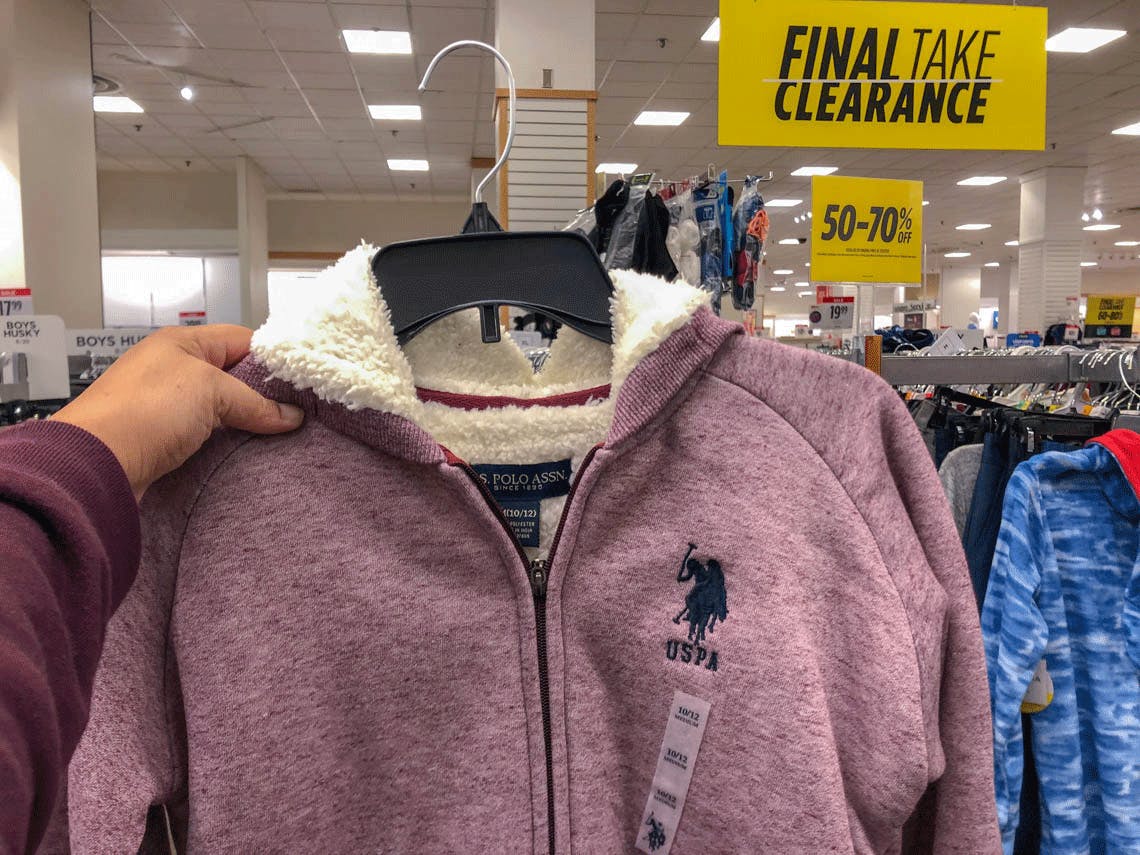 jcpenney polo jacket