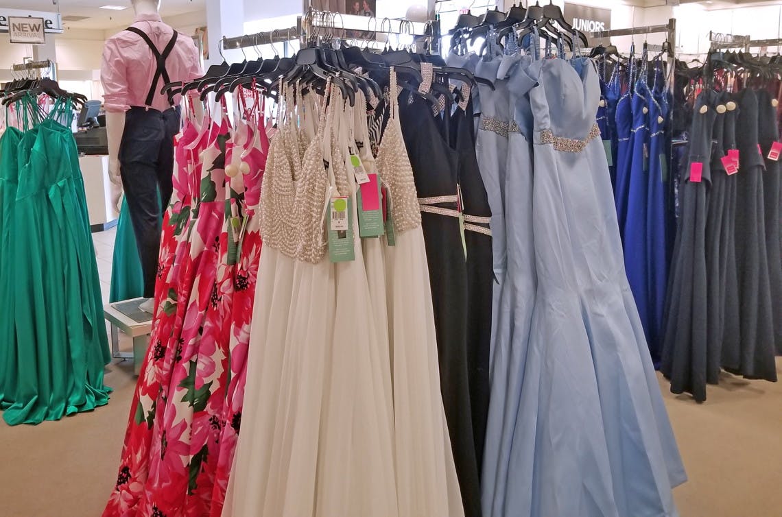 JCPenney prom dresses Long