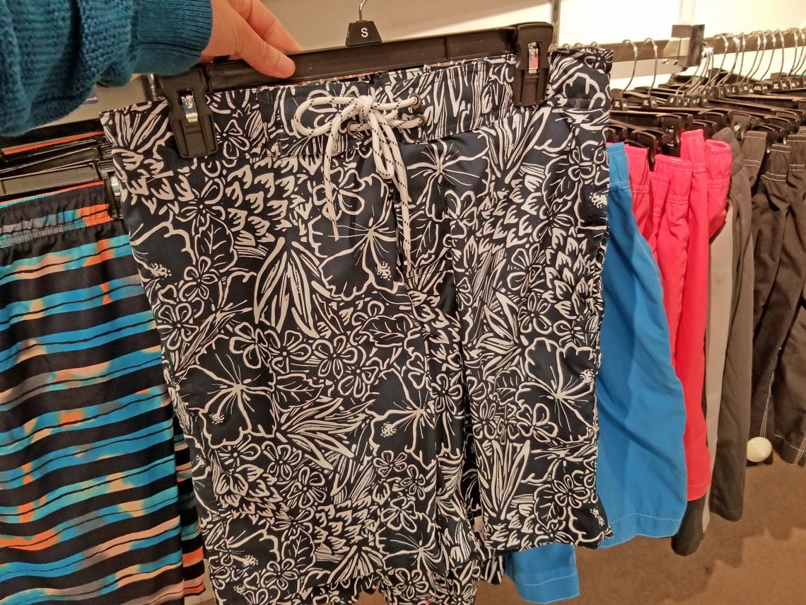 jcpenney mens swim trunks