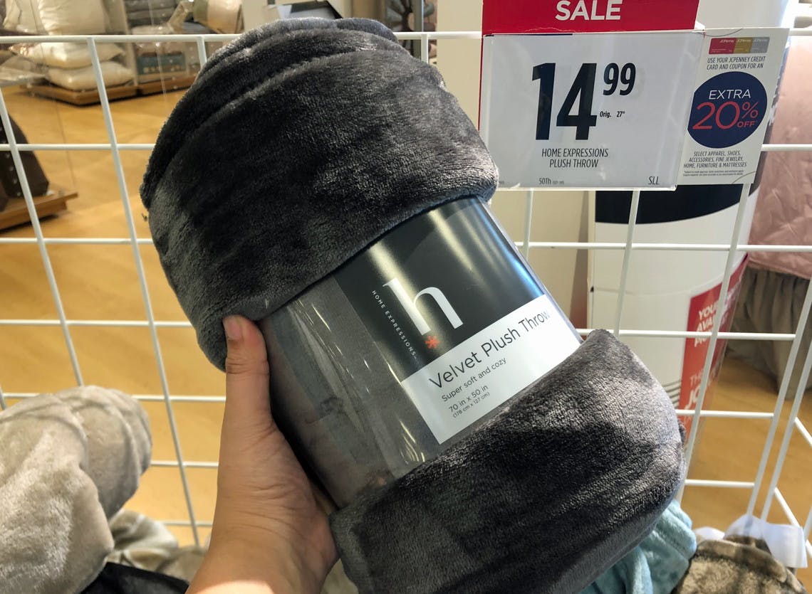 Throw Blankets, as Low as $10.49 at JCPenney! - The Krazy Coupon Lady