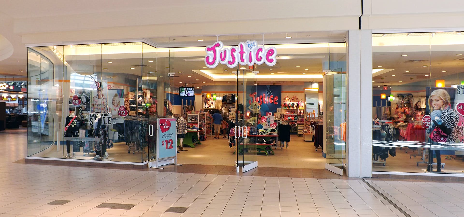 justice clothes near me