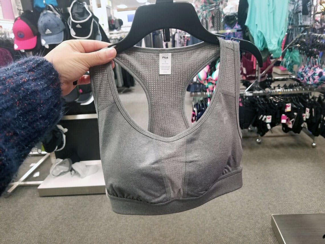 kohls fila sports bra