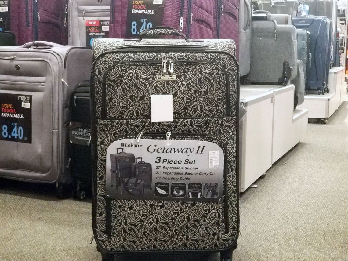 leisure getaway luggage