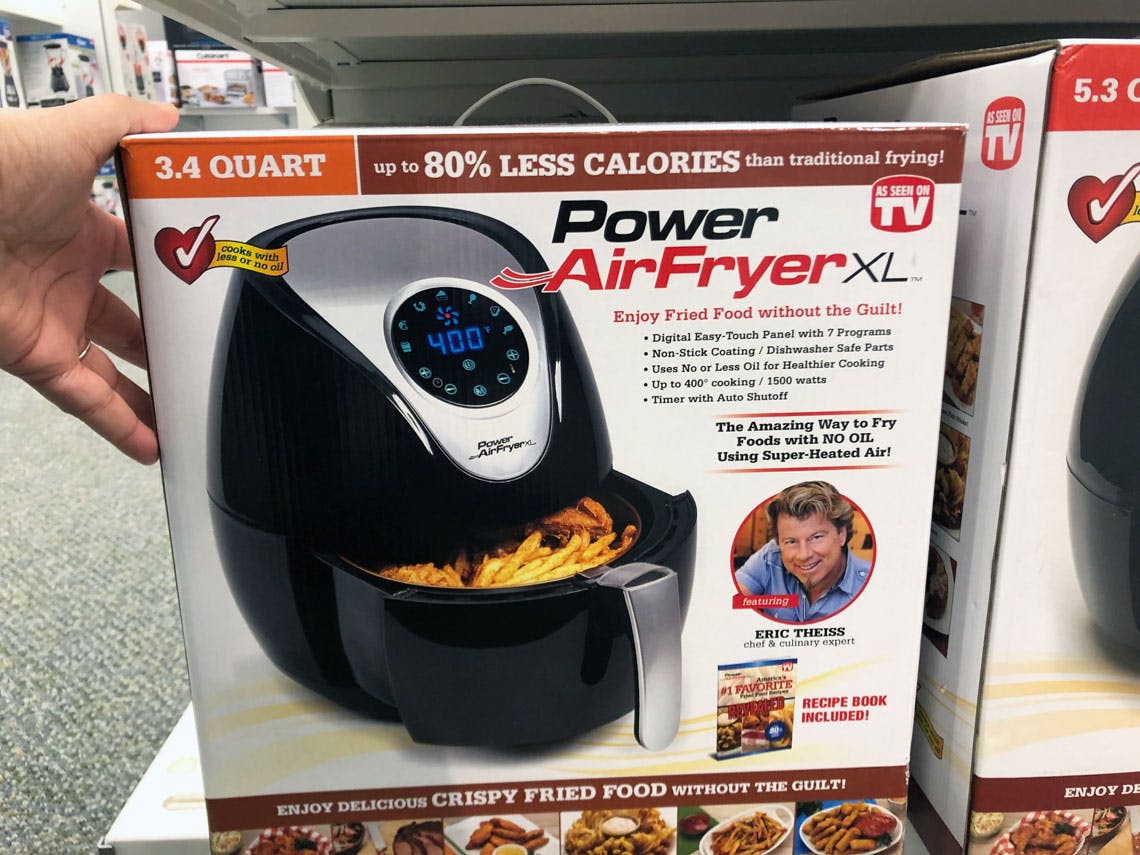 2-Quart Power Air Fryer XL, $59.49 + $10.00 Kohl's Cash! - The Krazy Coupon Lady