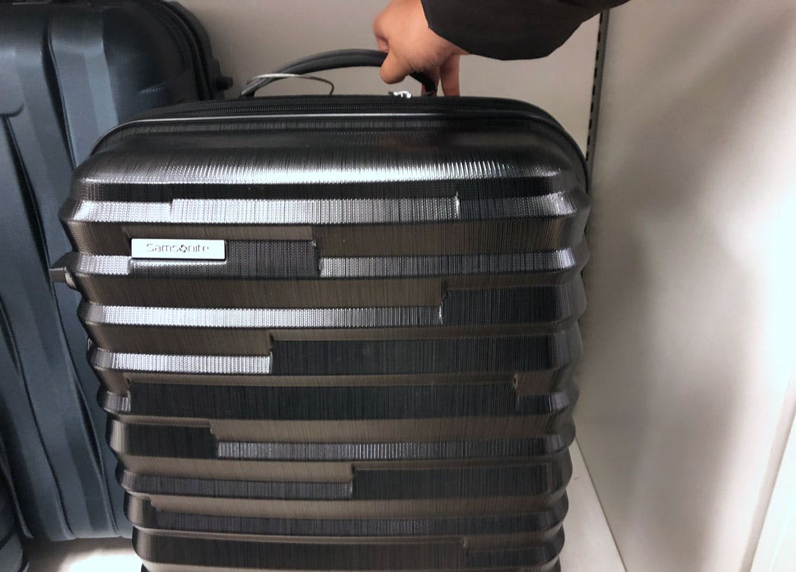 kohl's carry on spinner luggage