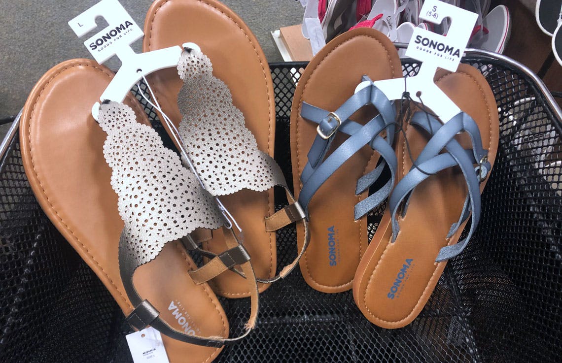 kohls womens summer shoes