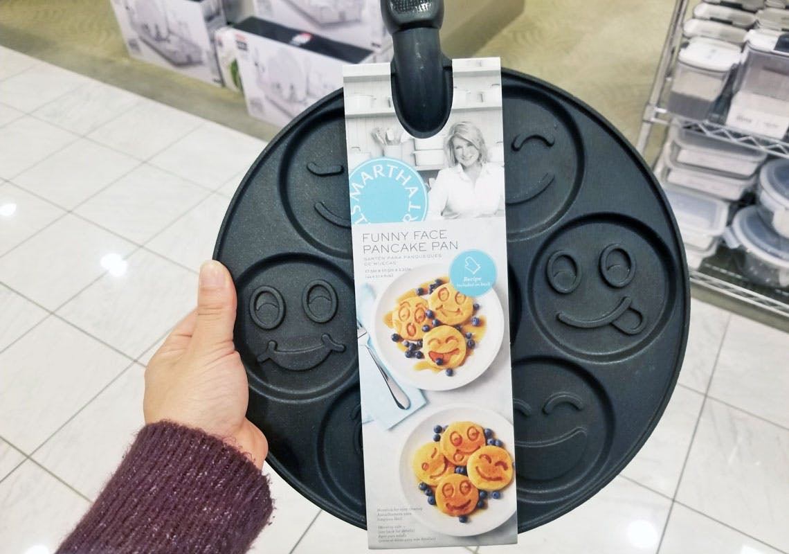Martha Stewart Funny Face Pancake Pan 28 At Macy S The Krazy Coupon Lady