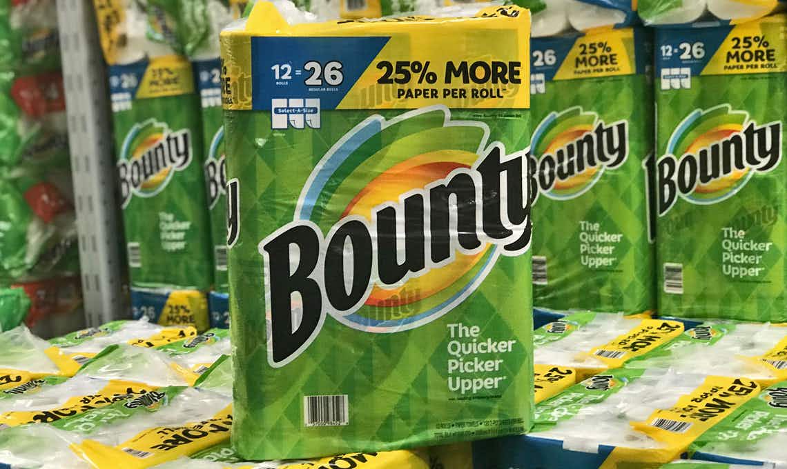 bounty paper towels