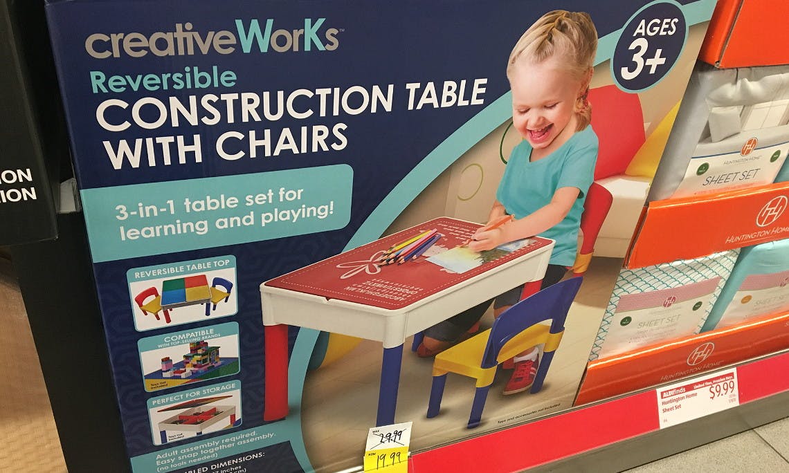 aldi lego table