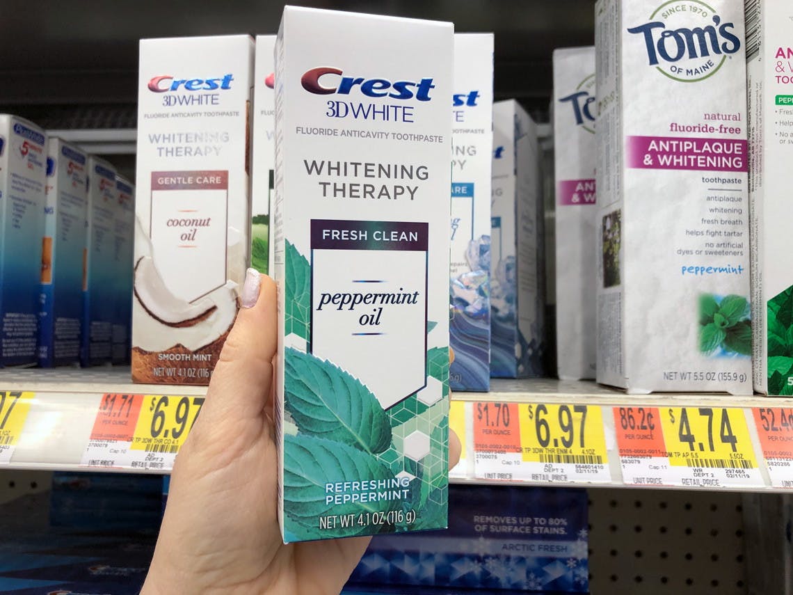 Use Your Phone To Save 2 00 On Crest Toothpaste At Walmart The Krazy Coupon Lady