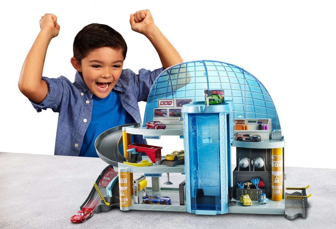 disney cars garage playset