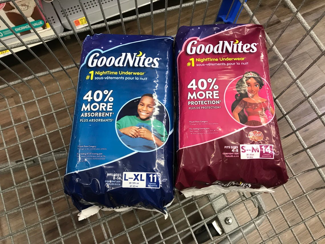 good night diapers walmart