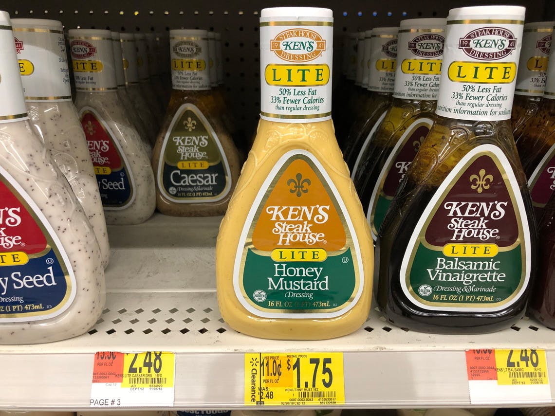 Ken S Dressings As Low As 1 00 At Walmart The Krazy Coupon Lady