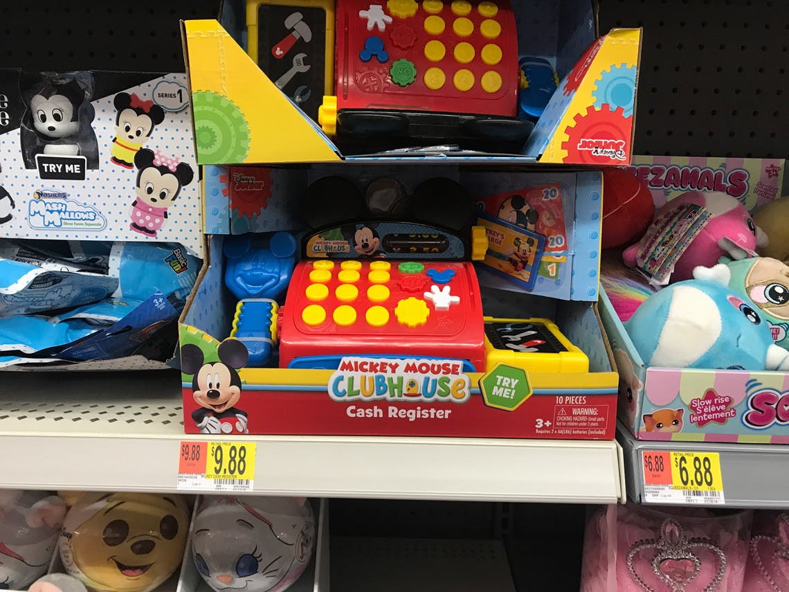 mickey mouse clubhouse cash register toy