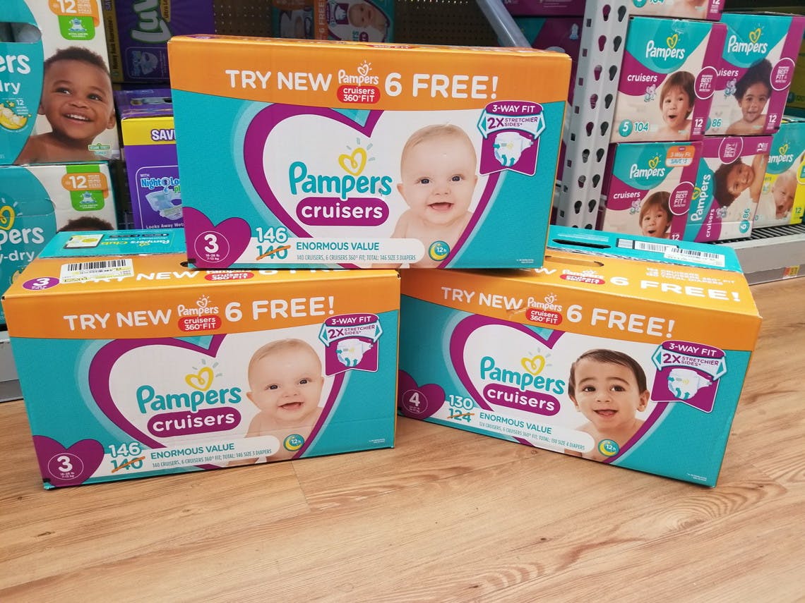 walmart pampers cruisers 360