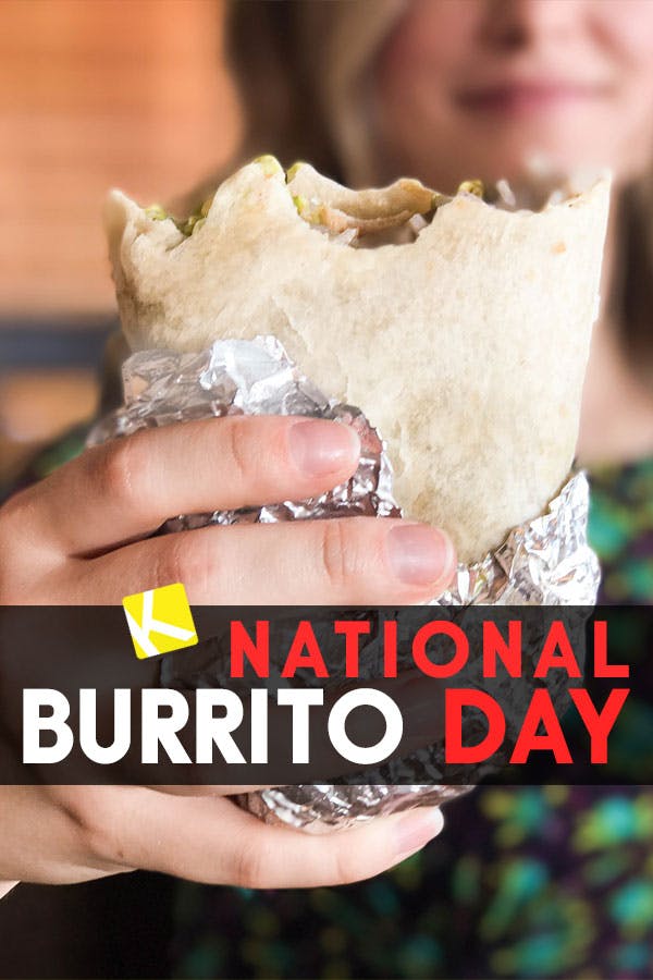National Burrito Day is Here! - The Krazy Coupon Lady
