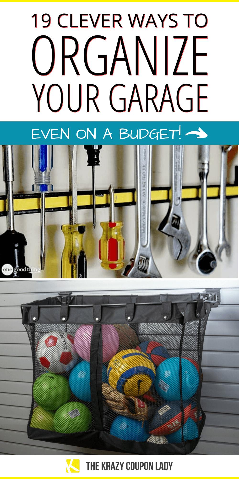 19 Cheap Garage Organization Ideas That Are Crazy Easy