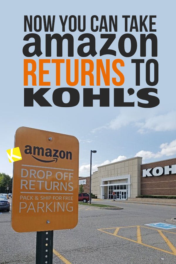 Skip the Shipping Fees — Now You Can Take Amazon Returns to Kohl's!