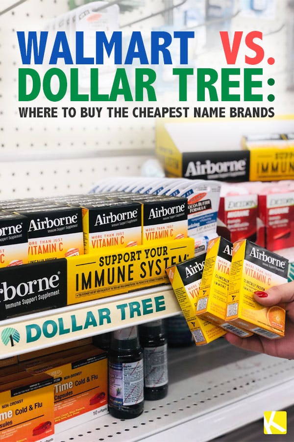 Walmart vs. Dollar Tree: Which Store Sells the Cheapest Name Brands