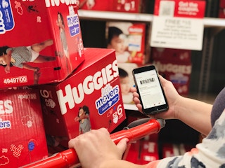 Combine Target mobile coupon offers with manufacturer coupons.