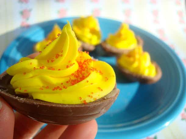 Cadbury Creme Deviled Eggs