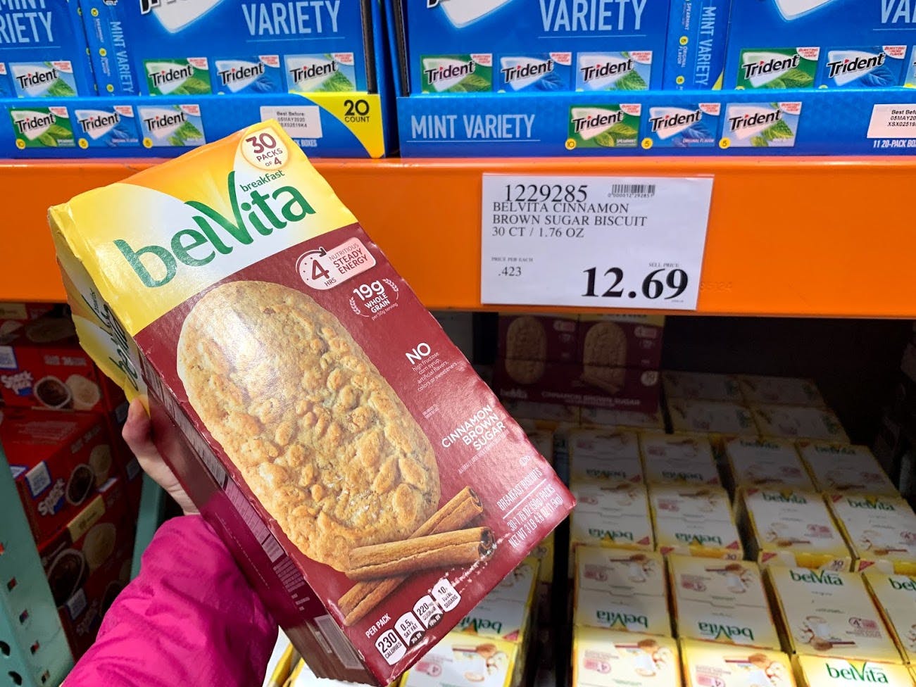 Buy Belvita Breakfast Biscuits at Costco.