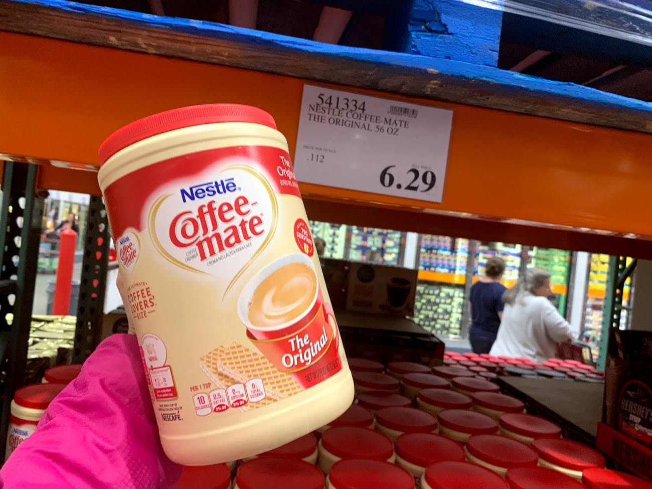 Buy Nestle Coffee-Mate Creamer at Costco.
