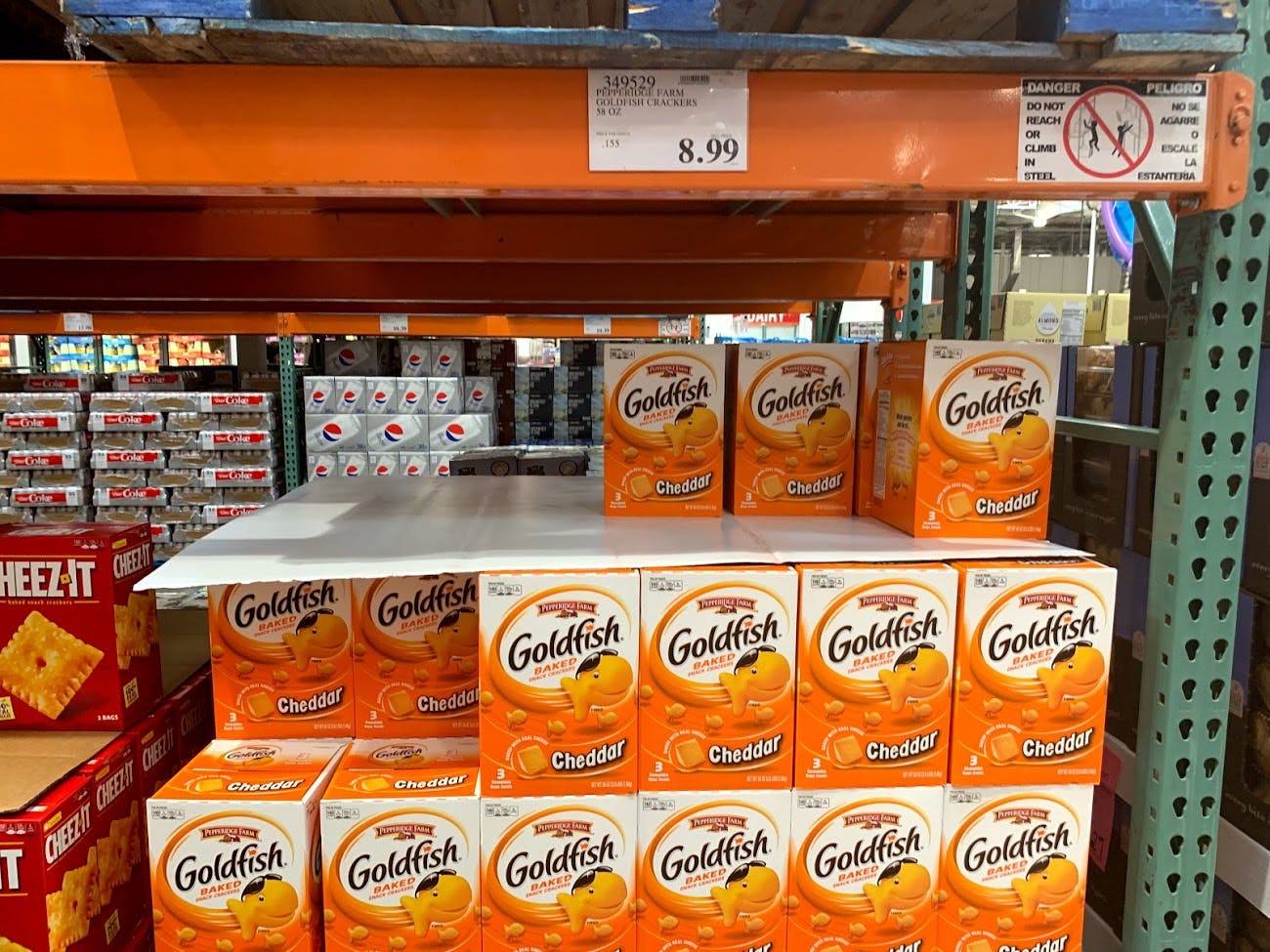 Buy Pepperidge Farm Goldfish Crackers at Costco.
