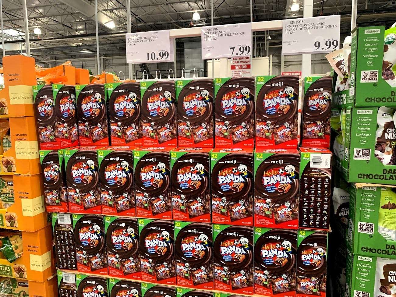 Buy Hello Panda Chocolate Creme Filled Cookies at Costco.