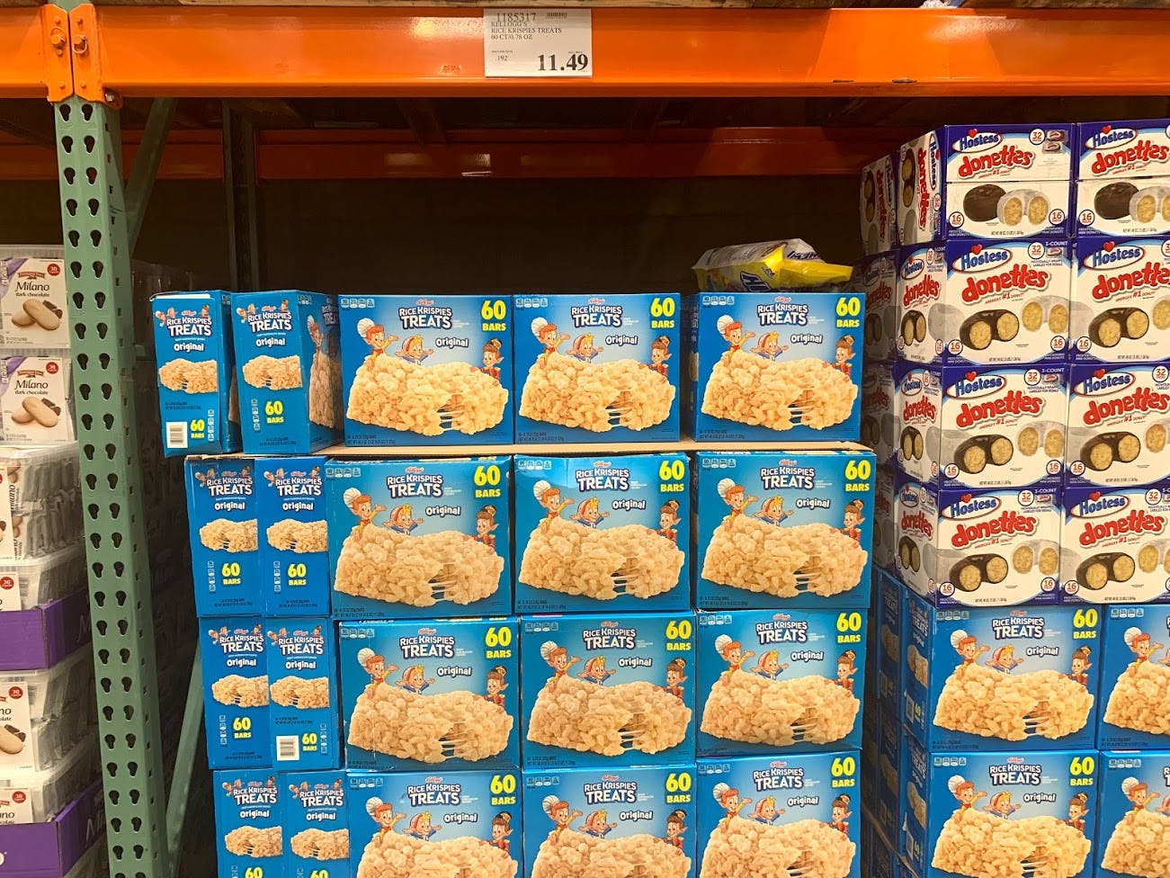 Buy Kellogg's Rice Krispie Treats at Costco.