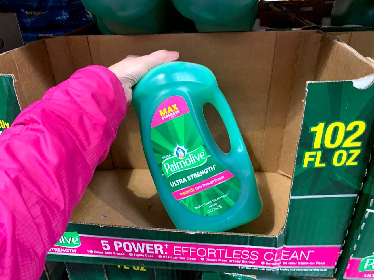 Buy Palmolive Dish Soap at Costco.
