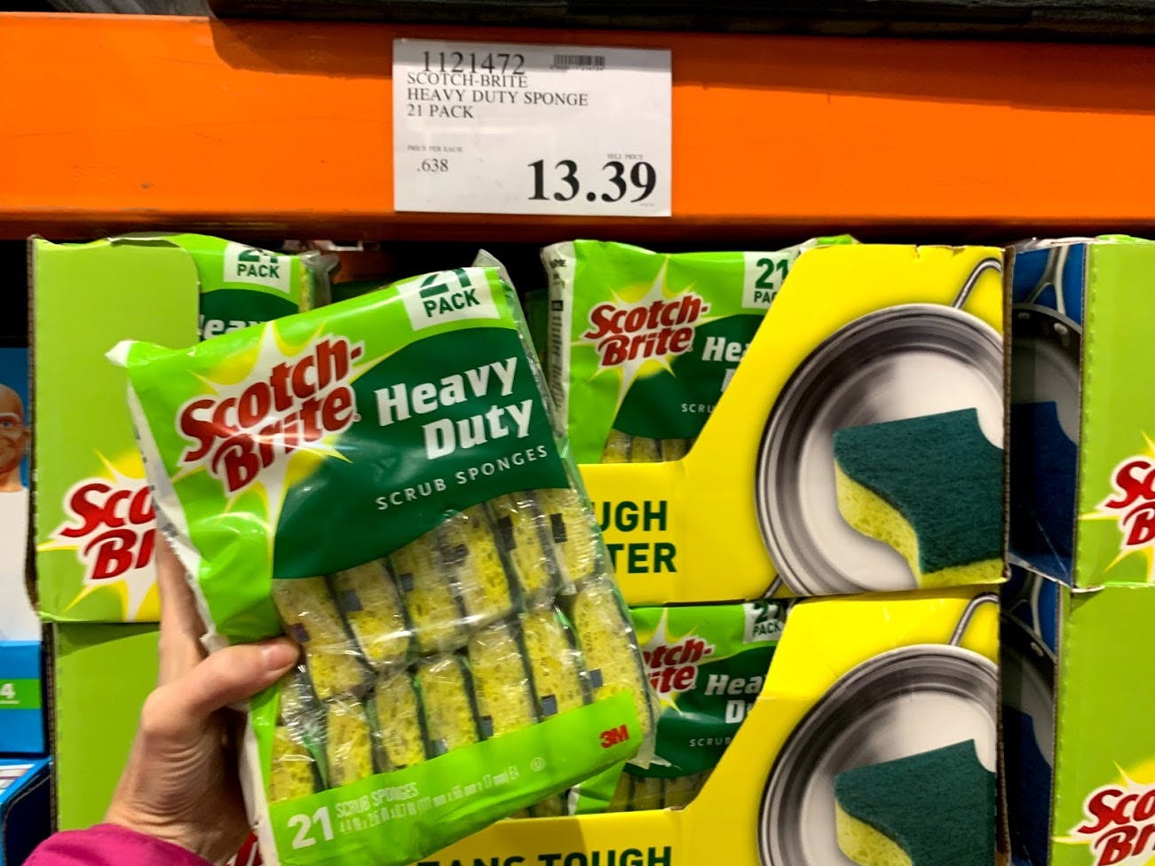 Buy Scotch-Brite Heavy Duty Sponges at Costco.