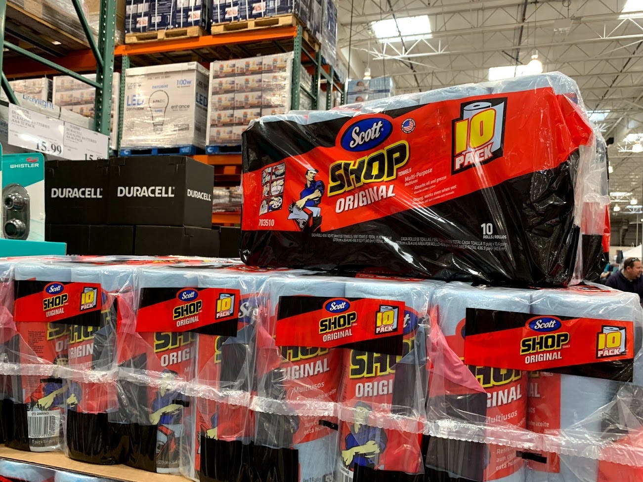 Buy Scott Shop Towels at Costco.