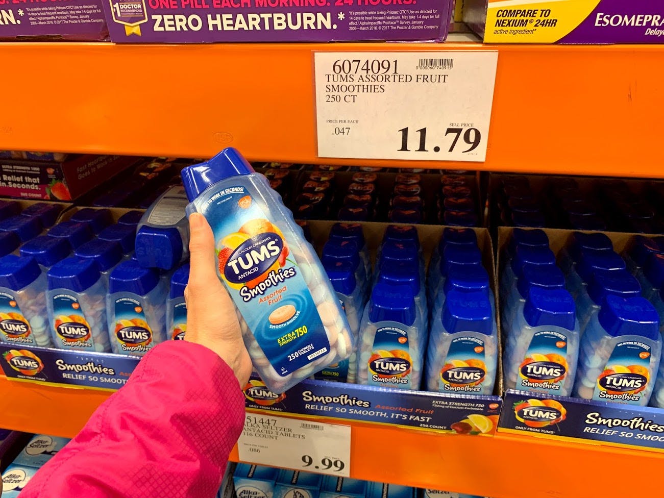 Buy Tums Assorted Fruit Smoothies at Costco.