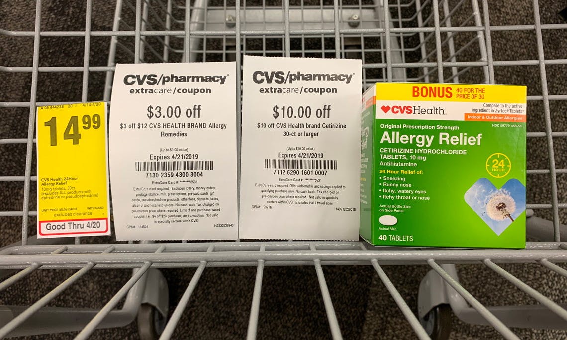 Buy allergy medicine at CVS and save up to 89%.