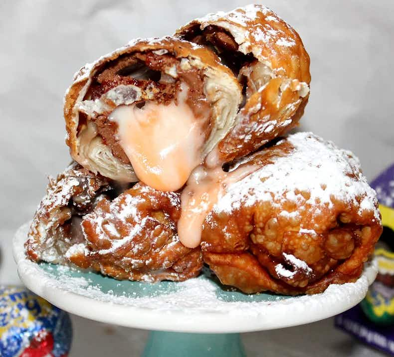 Deep Fried Cadbury Creme Eggs