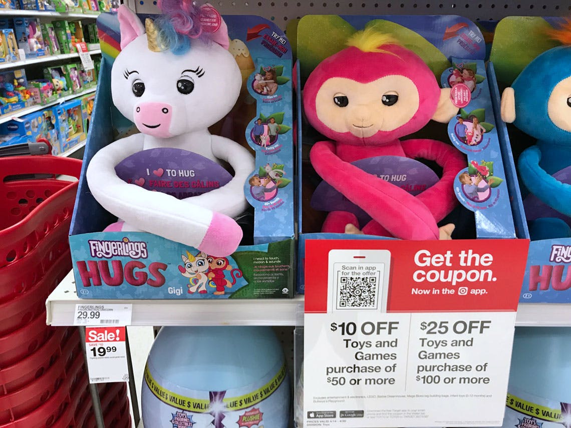 fingerlings hugs target