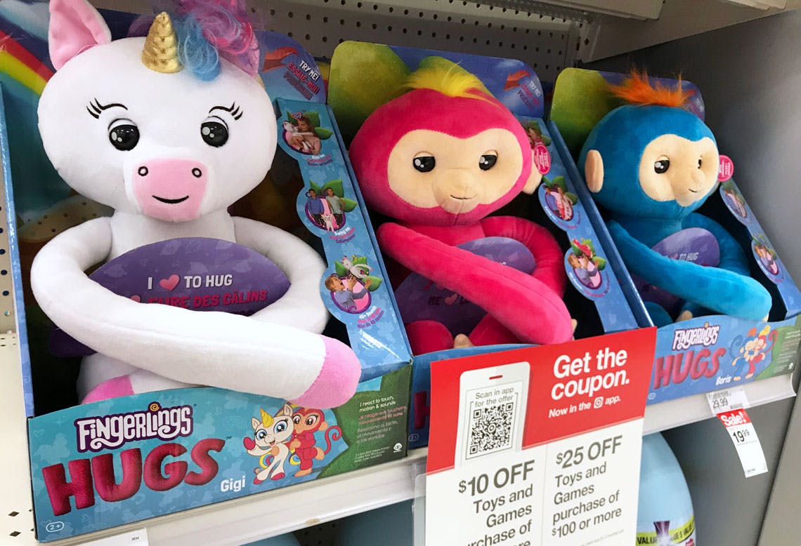 target fingerling hugs