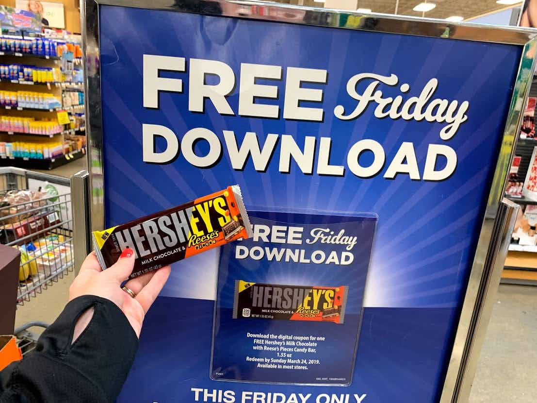 Get a free item every other Friday at Kroger.