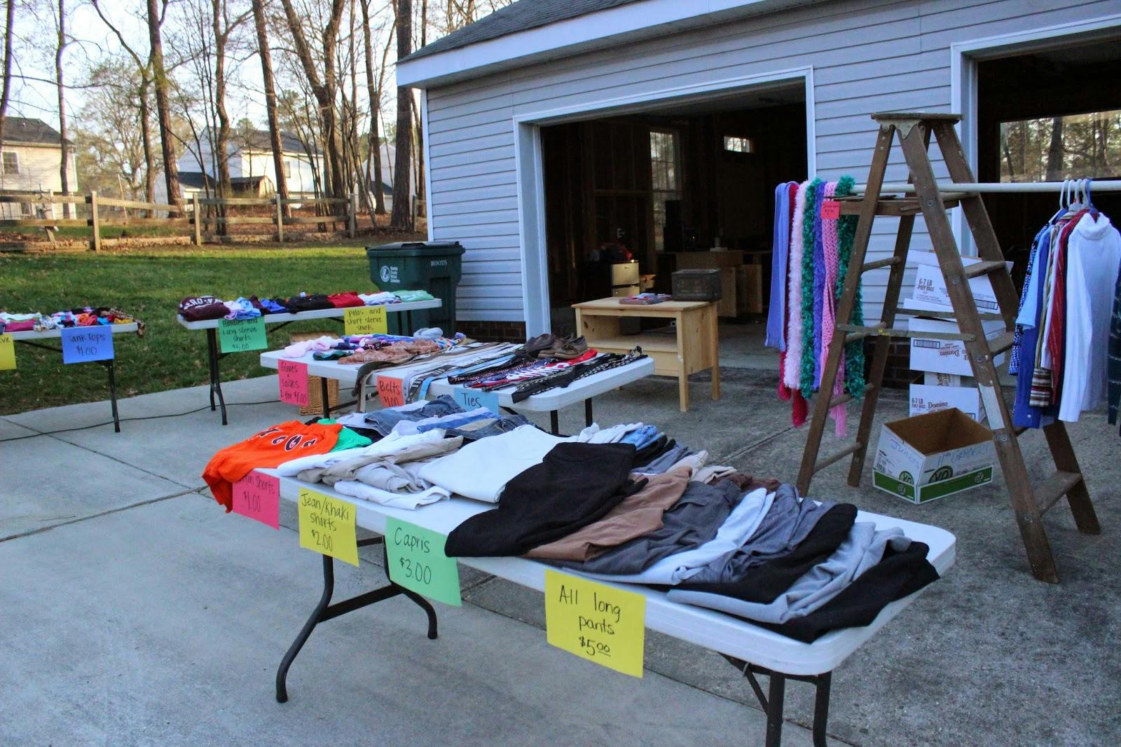 15 Garage Sale Tips To Make More Money The Krazy Coupon Lady   Garage Sale Clothes 1554740150 