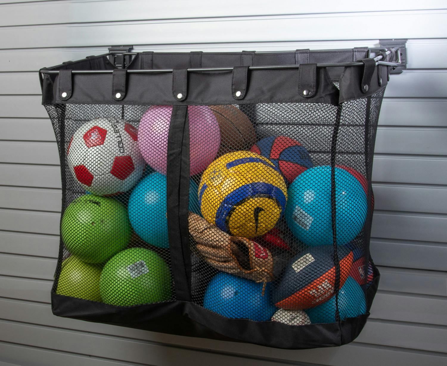 storage bin storing balls