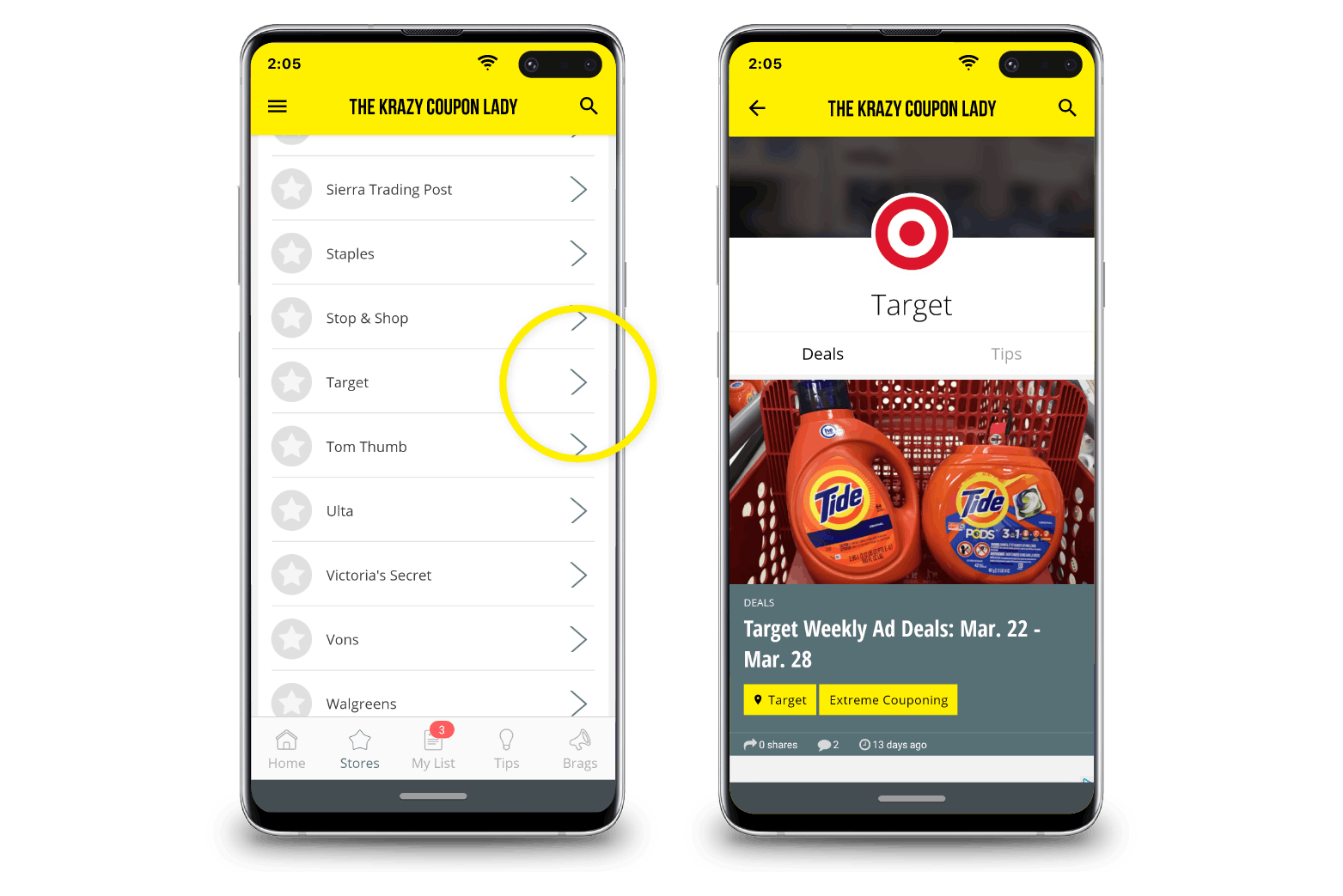 Krazy Coupon Lady app