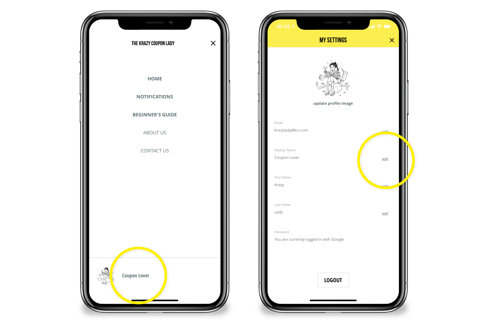Getting Started with the Krazy Coupon Lady Mobile iOS App The Krazy Coupon Lady