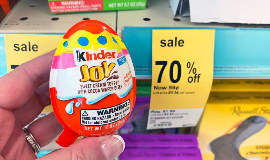 walgreens kinder eggs