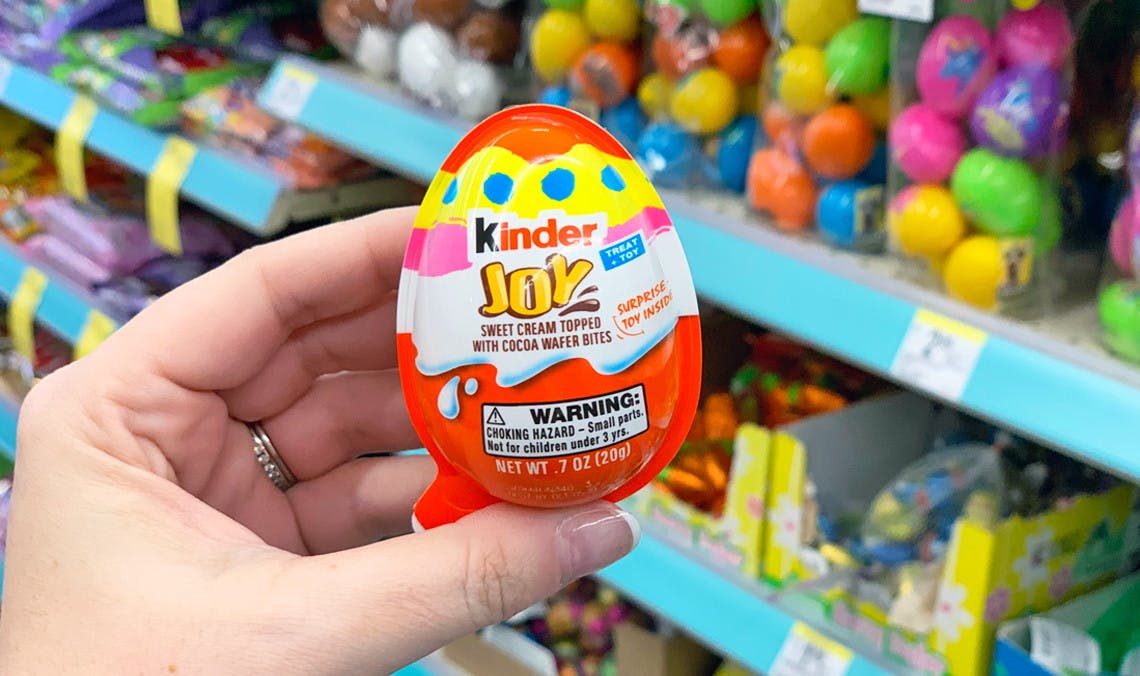 easter kinder joy eggs