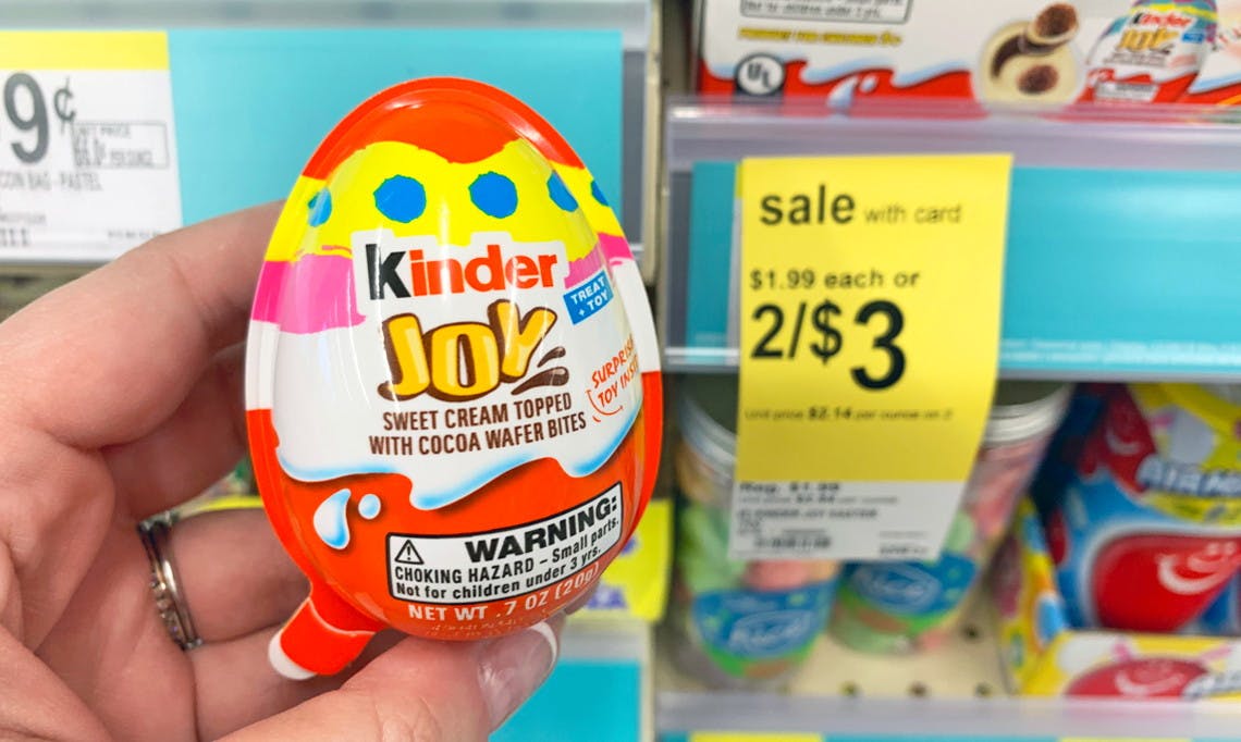 walgreens kinder eggs