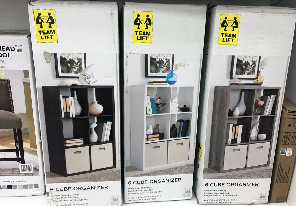 Save Over 60% on Cube Storage Units at Kohl's! - The Krazy Coupon Lady