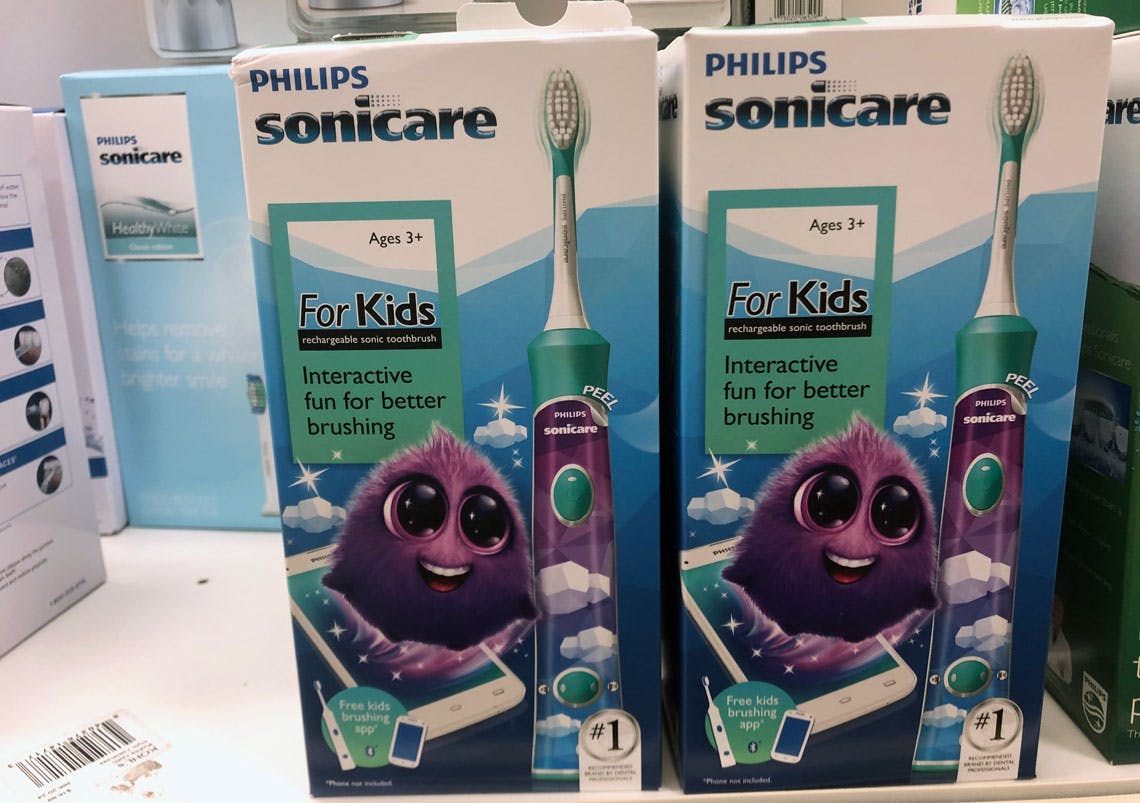 philips sonicare kids rechargeable toothbrush