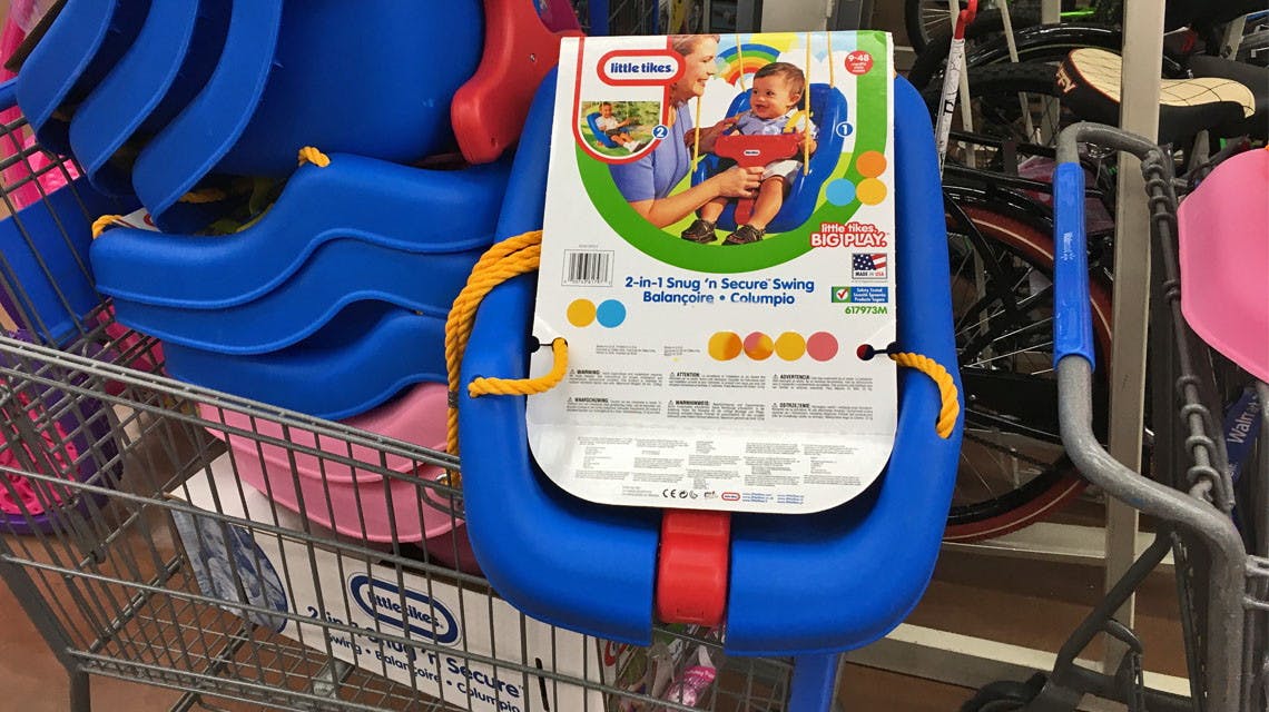 target little tikes swing